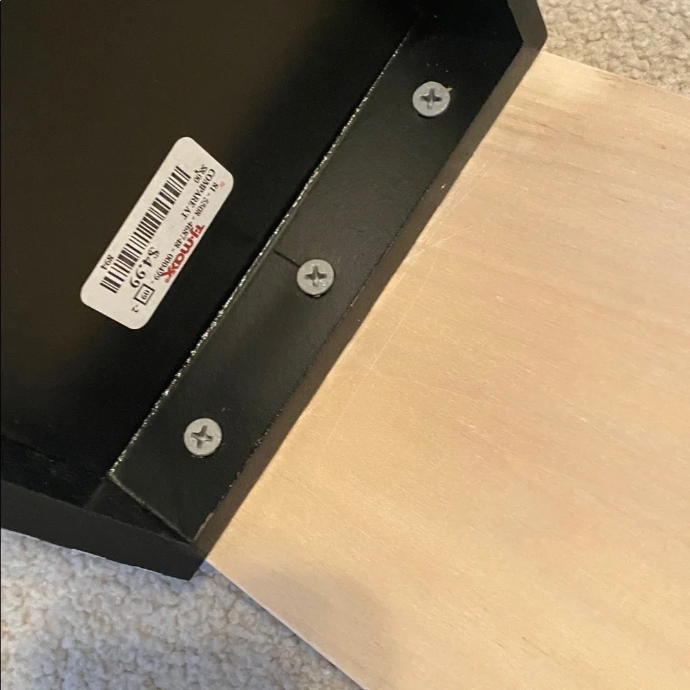 Wooden Shelf with Love Lives Here Sign